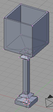View of the finished basic goblet