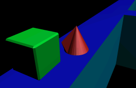 Maze game with materials
